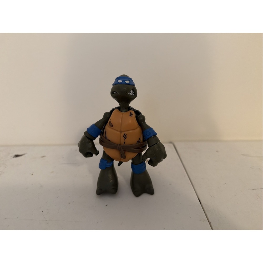 Vintage TMNT Original Sketch Leonardo Action Figure 5 inch Teenage Mutant Ninja